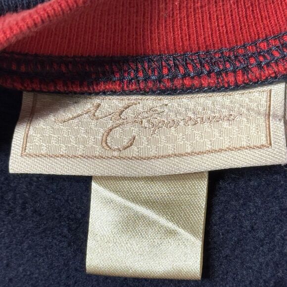 Vintage 90's Chocolate Hound Embroidered Double Collar Sweatshirt Size Large VTG - Picture 5 of 8